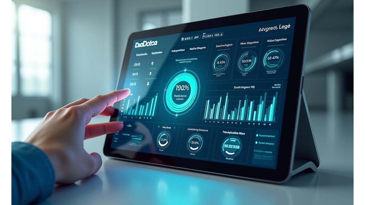 Interfaz de evaluación de longevidad mostrando un algoritmo calculando la edad biológica de una persona con datos visualizados.