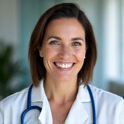 Dra. Elena Martínez, especialista en Medicina Preventiva.